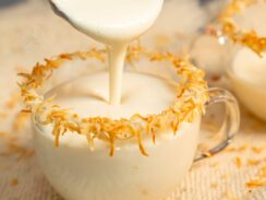 Atole de coco recipe