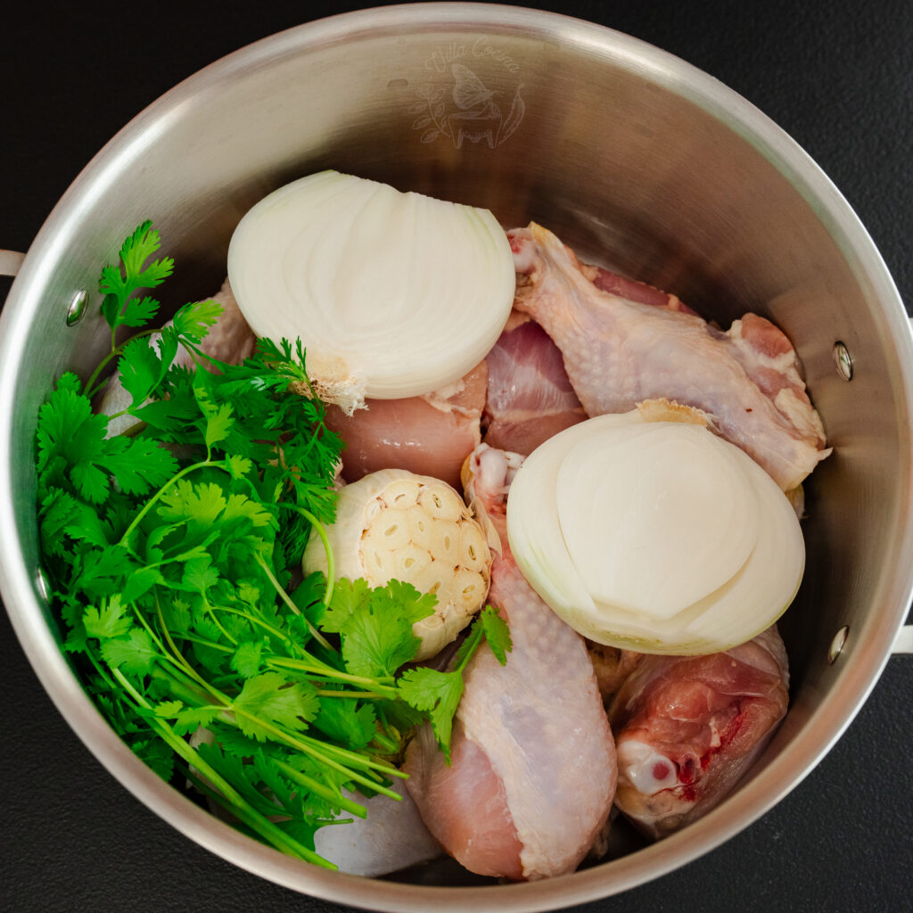 Cook chicken