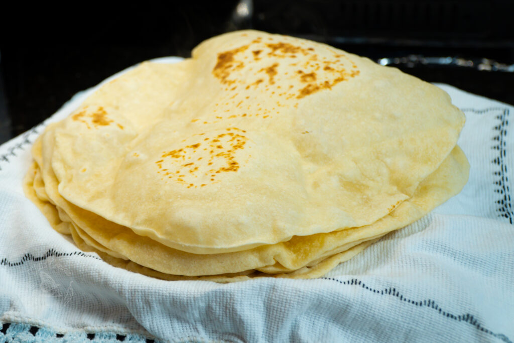 Flour Tortillas Recipe with Butter