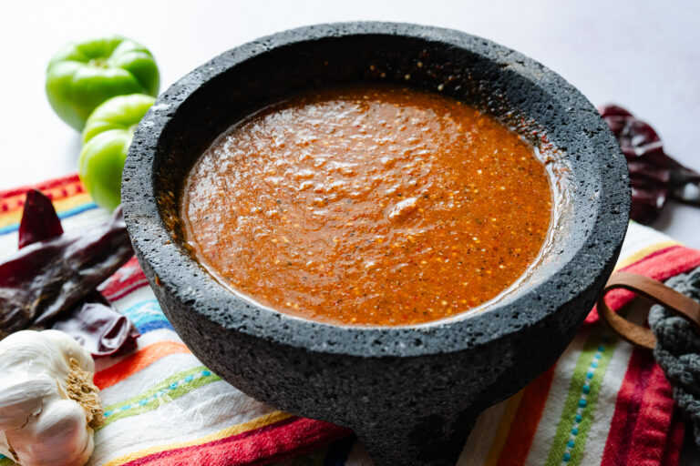 Roasted tomatillo salsa