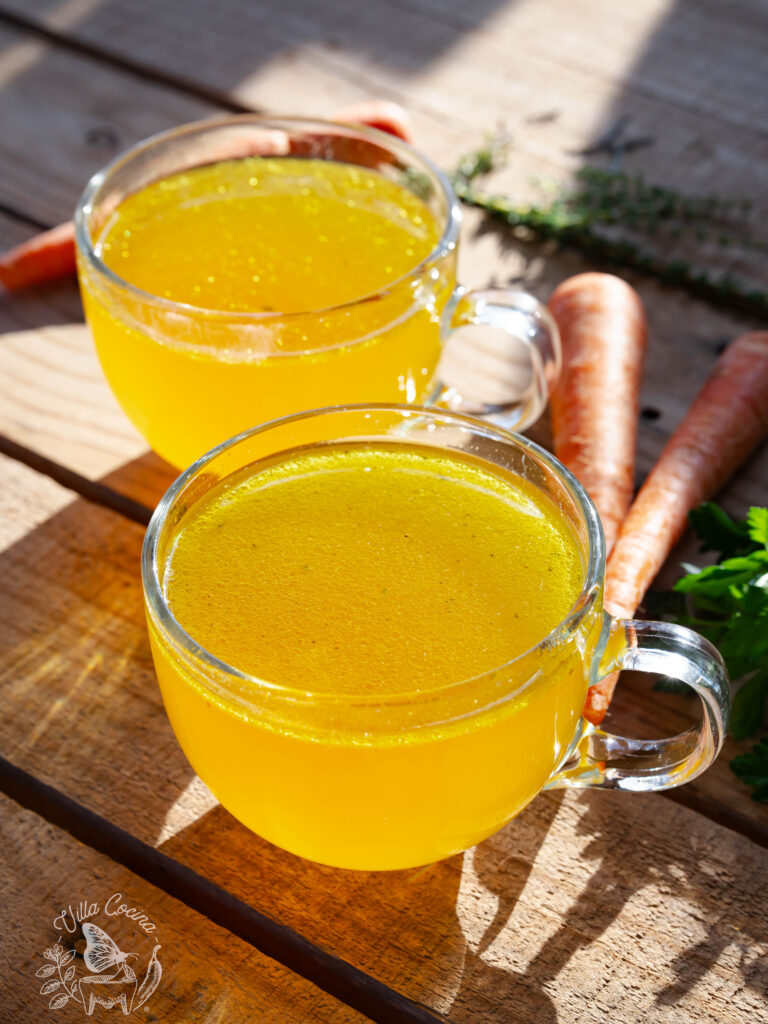 easy bone broth on display