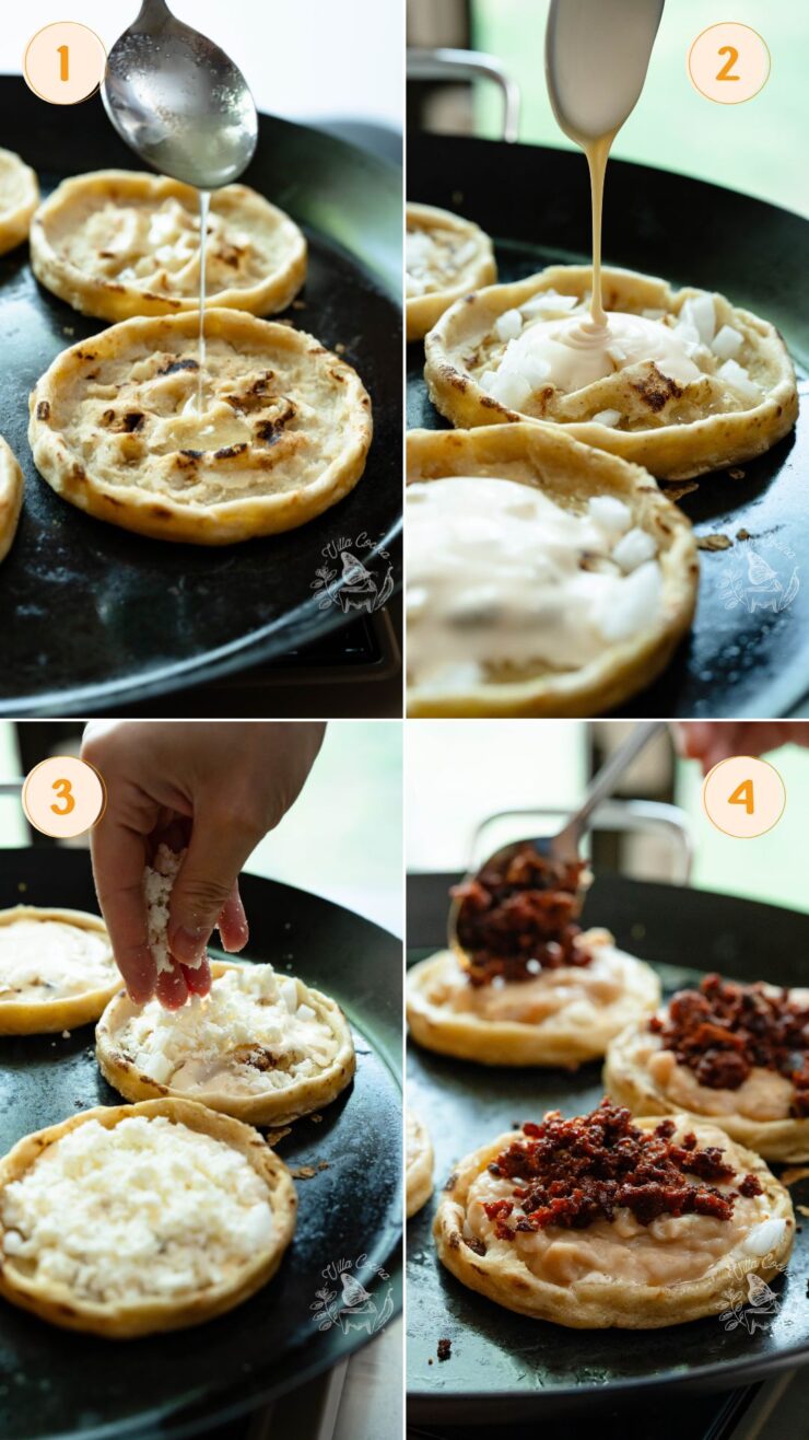 Finish Cooking Sopes