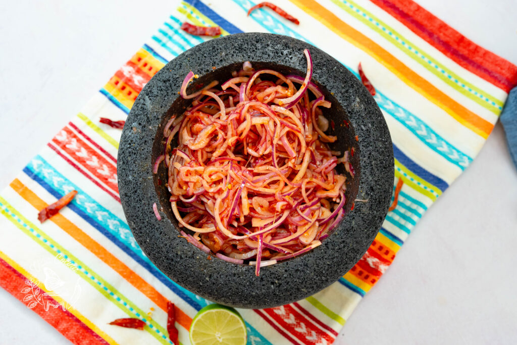 Salsa Macha Onions 