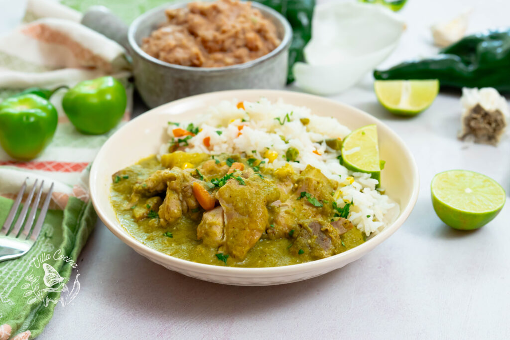 Chicken in salsa verde