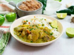Chicken in salsa verde