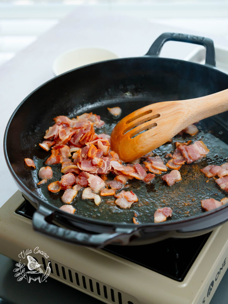 Tacos de alambre - bacon