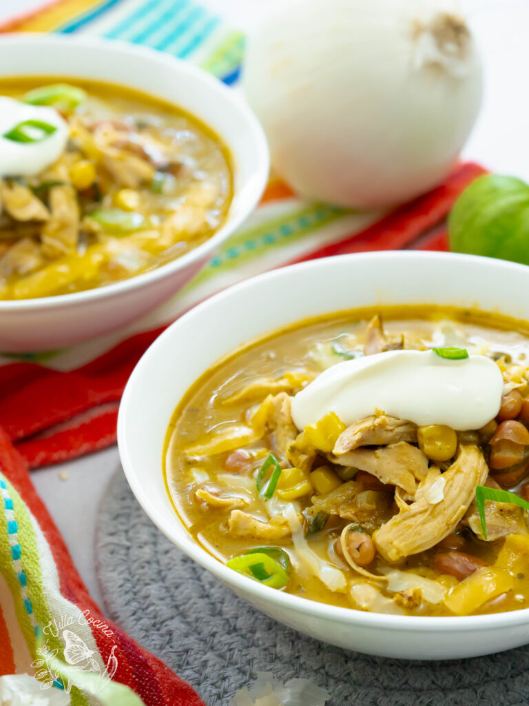 Green Chicken Chili