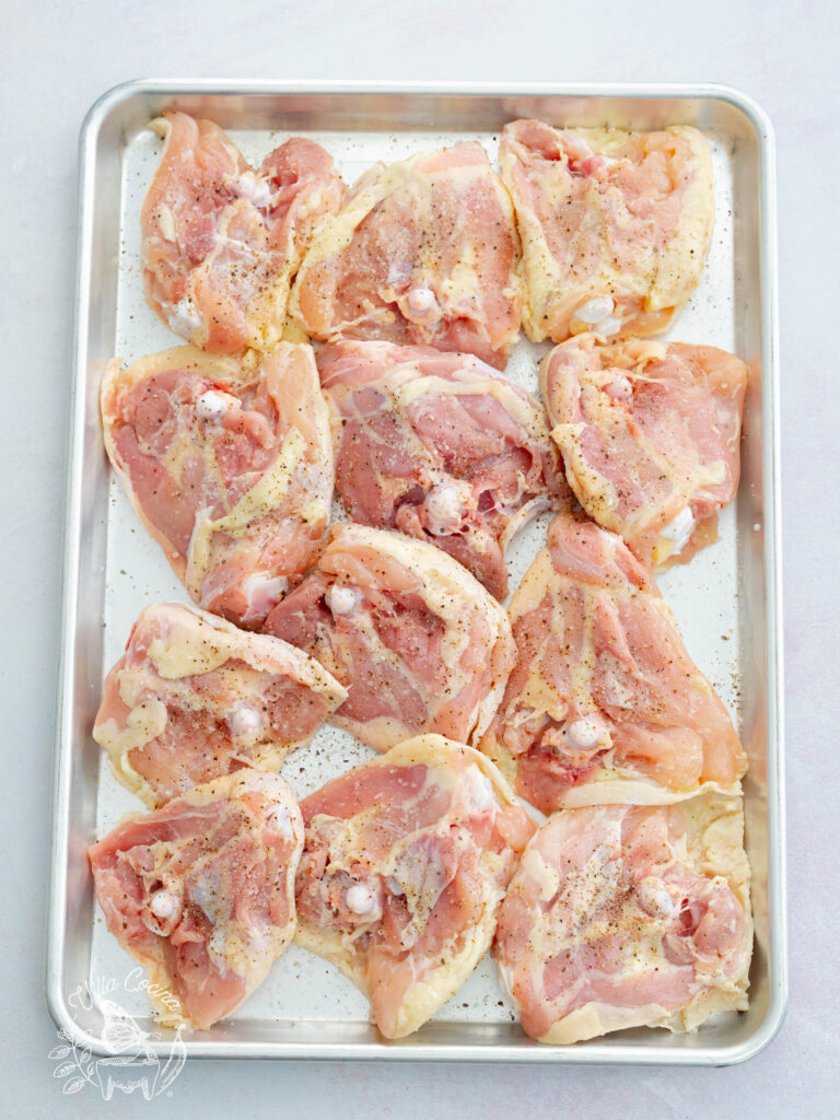 Seasoned Chicken Thighs 