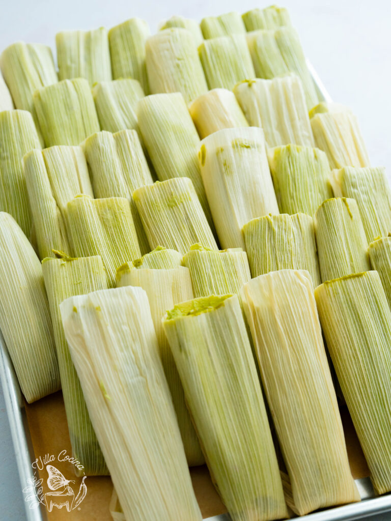 Chicken tamales