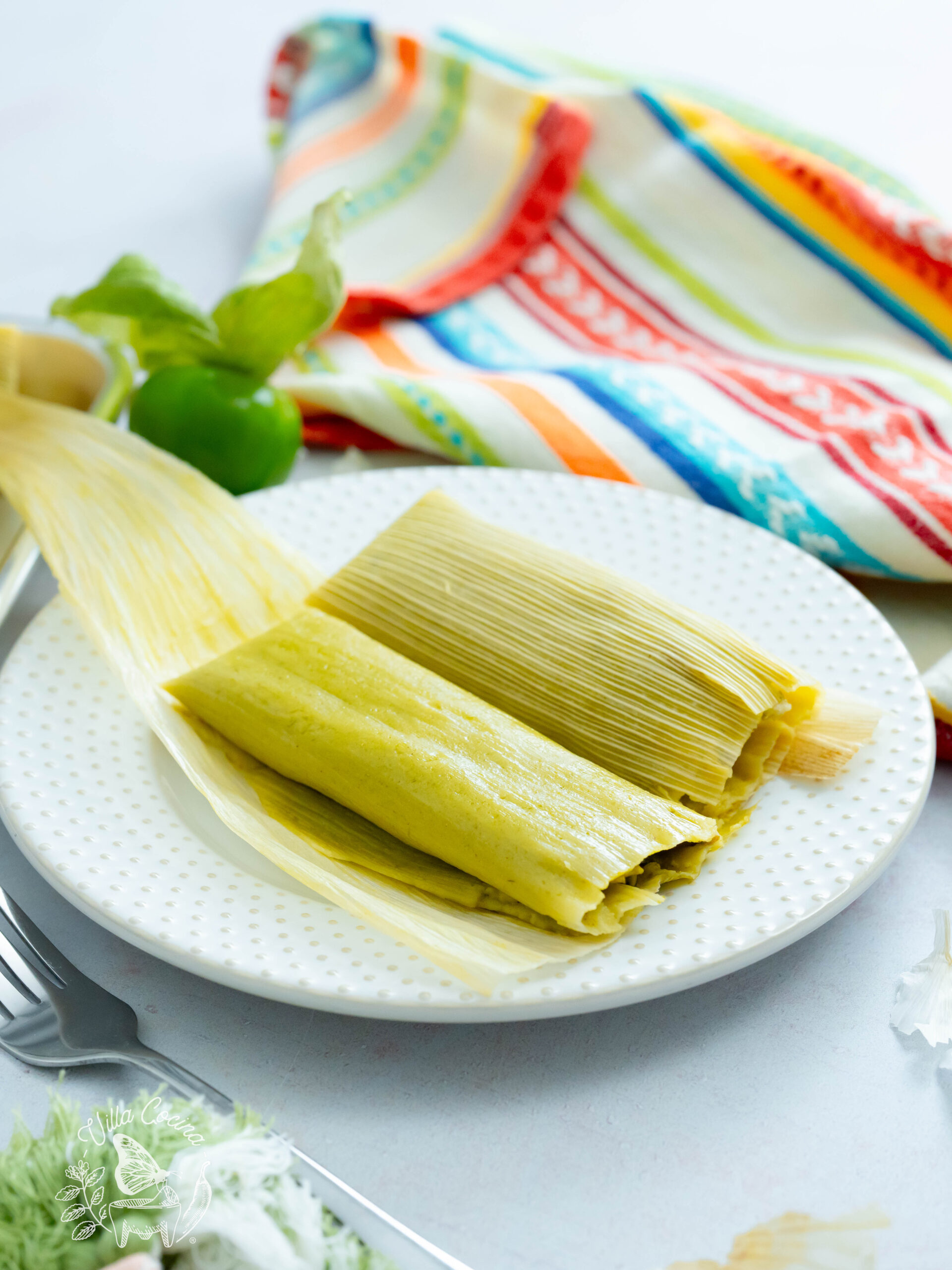 Green Chicken Tamales