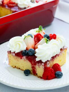 Almond Flour Tres Leches Cake