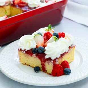 Almond Flour Tres Leches Cake
