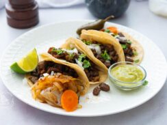 Tacos de Bistec