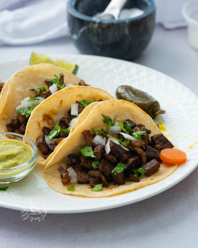 Tacos de bistec 