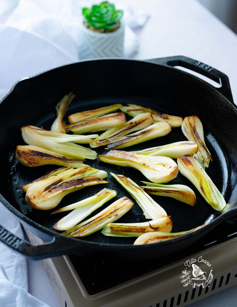 Chiles Toreados with Onions