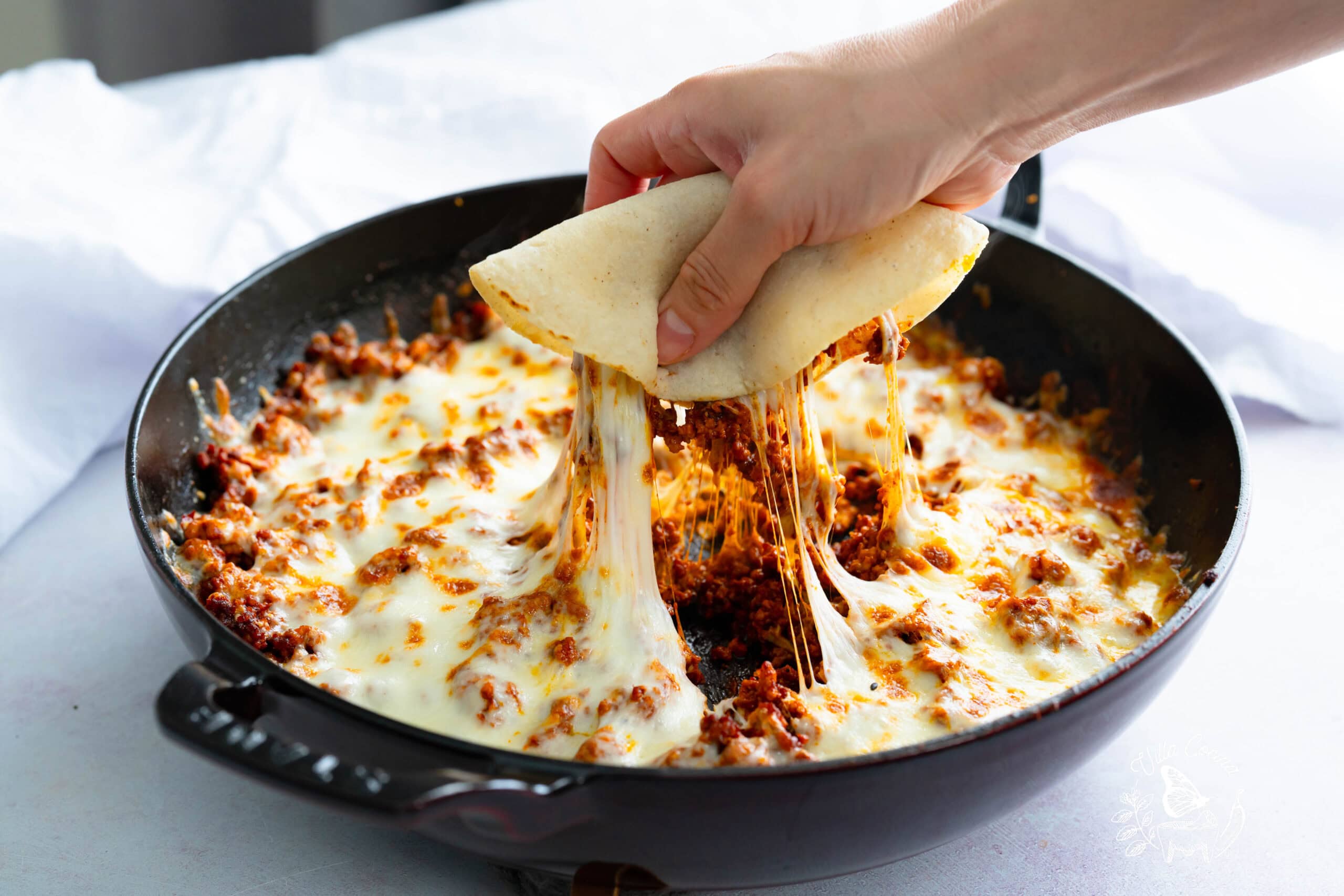 Ground Pork Tacos al Pastor