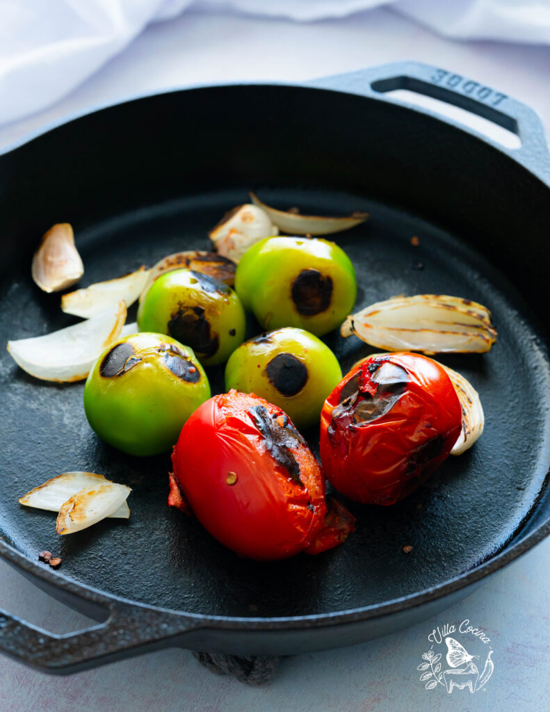 Roasted Salsa Ingredients