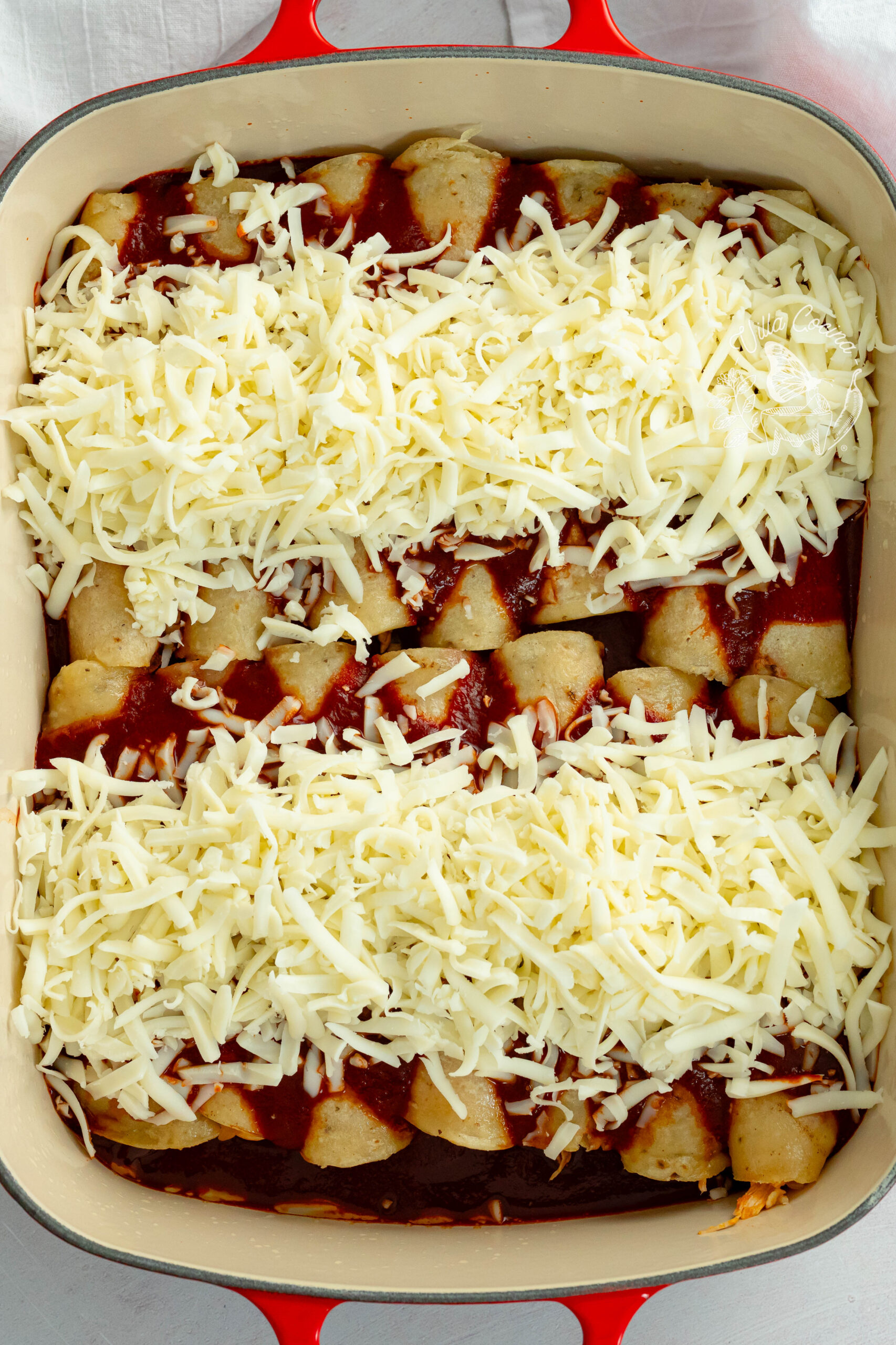 Chicken enchiladas