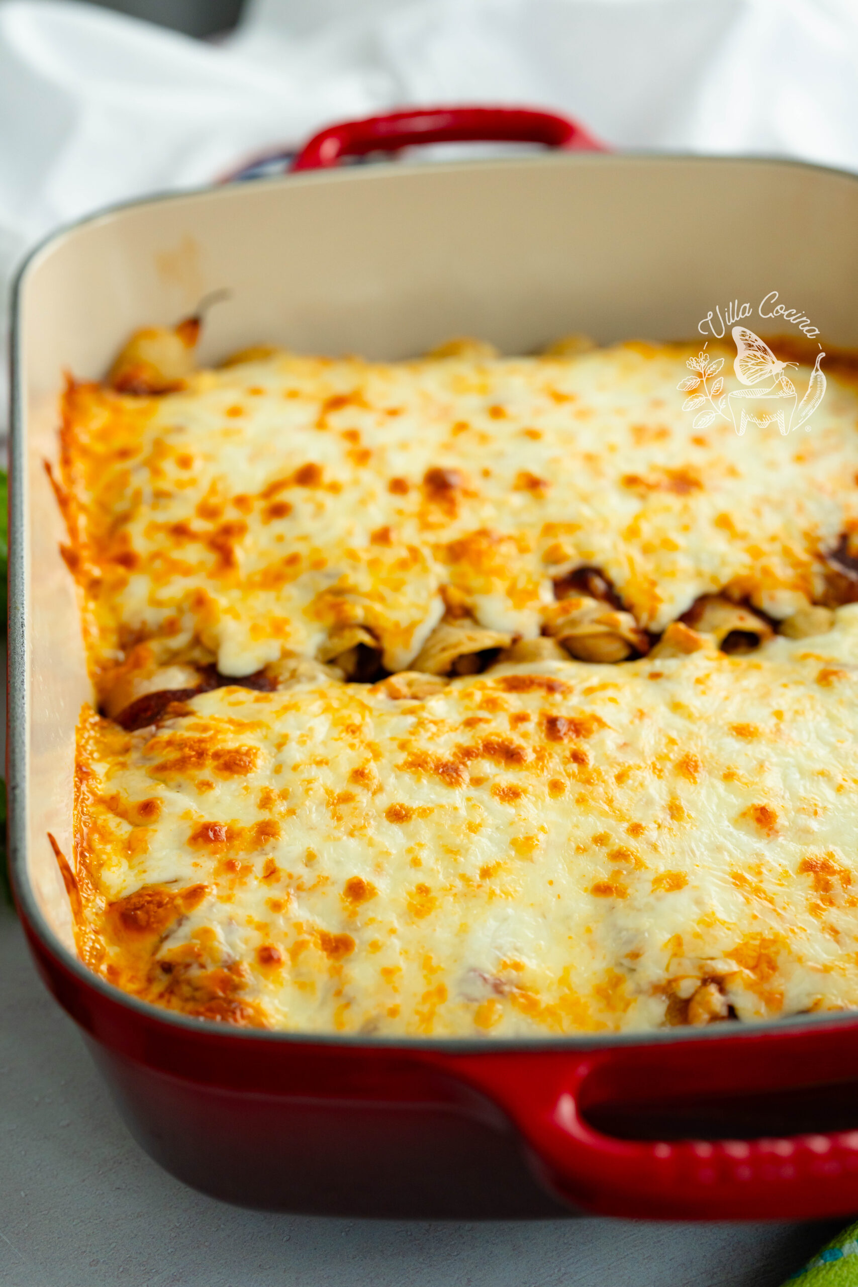 Chicken enchiladas