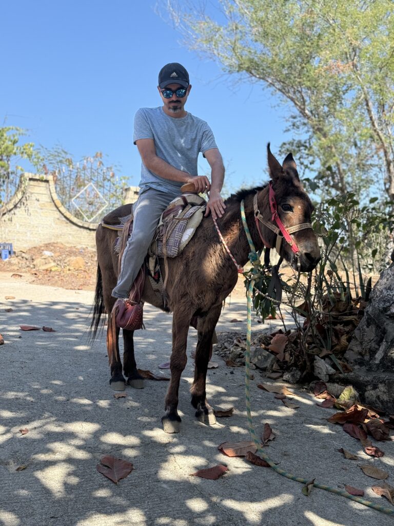 Nelson in Carácuaro, Michoacán