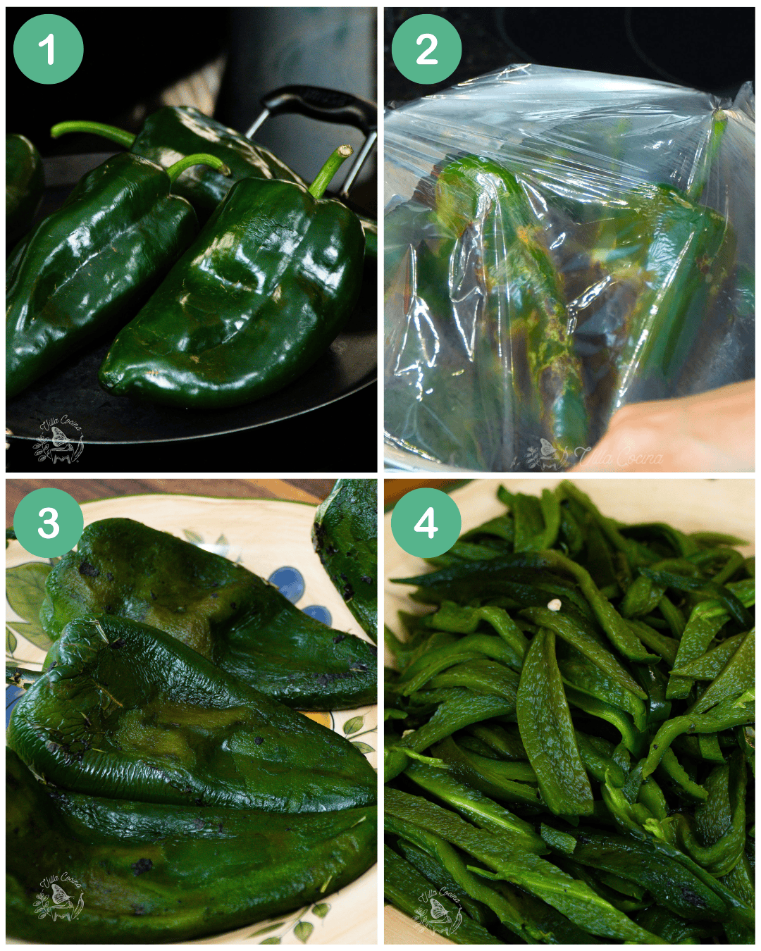 Roasted Poblano Peppers: Tamales de Rajas con Queso