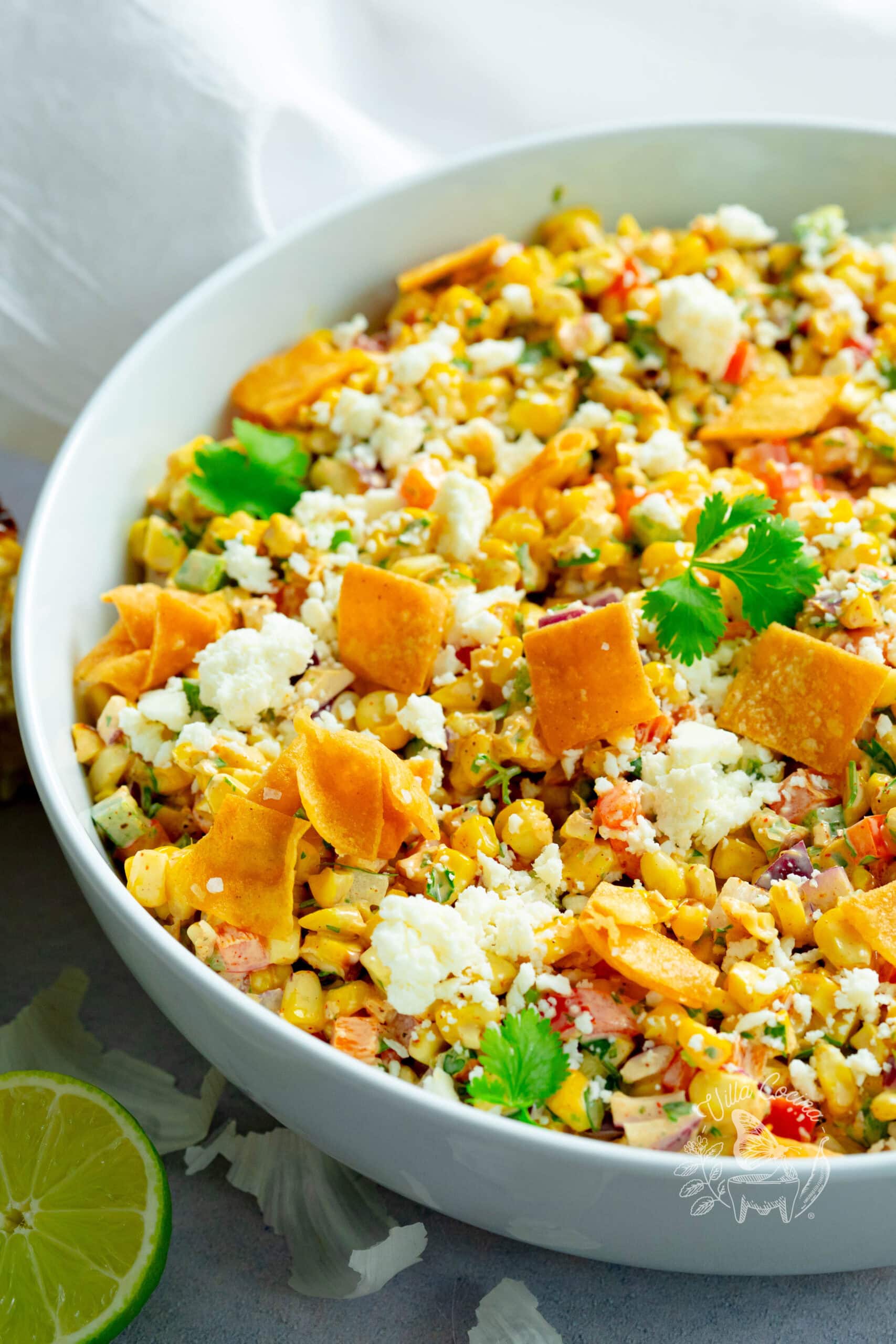 Mexican street corn salad