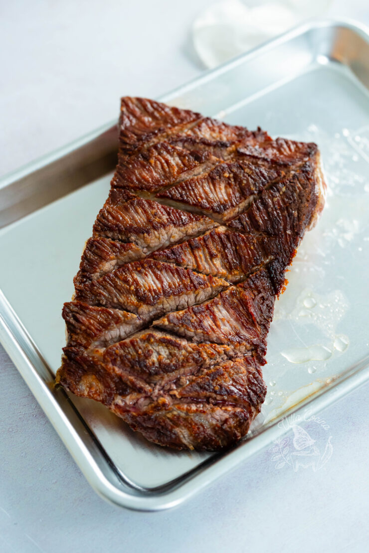 Browned Meat for Tacos de Suadero