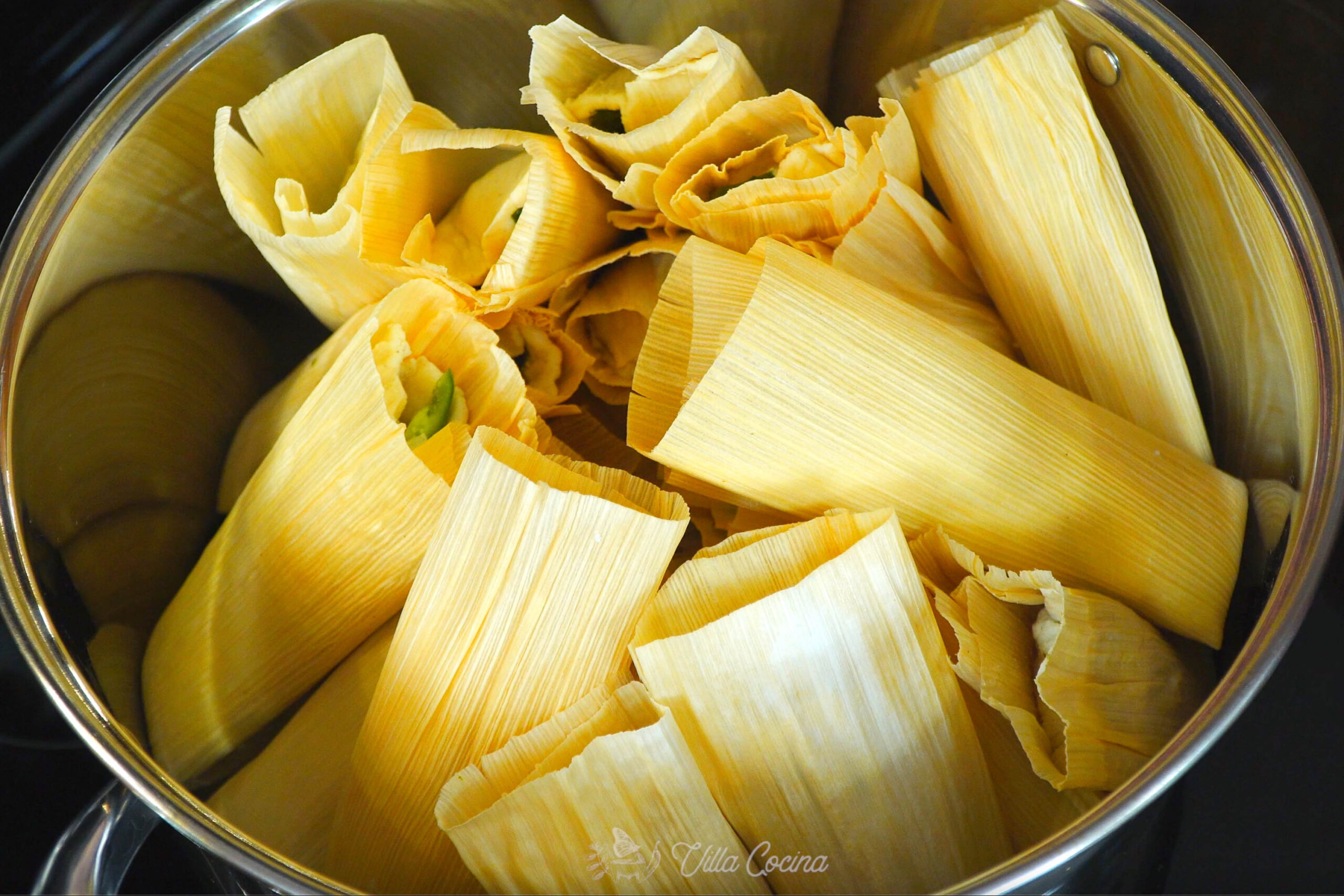 Tamales de Rajas con Queso