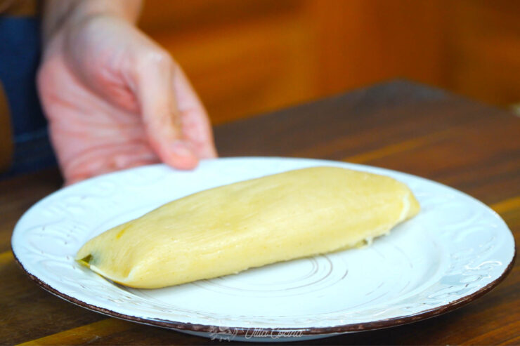 Tamales de Rajas con Queso
