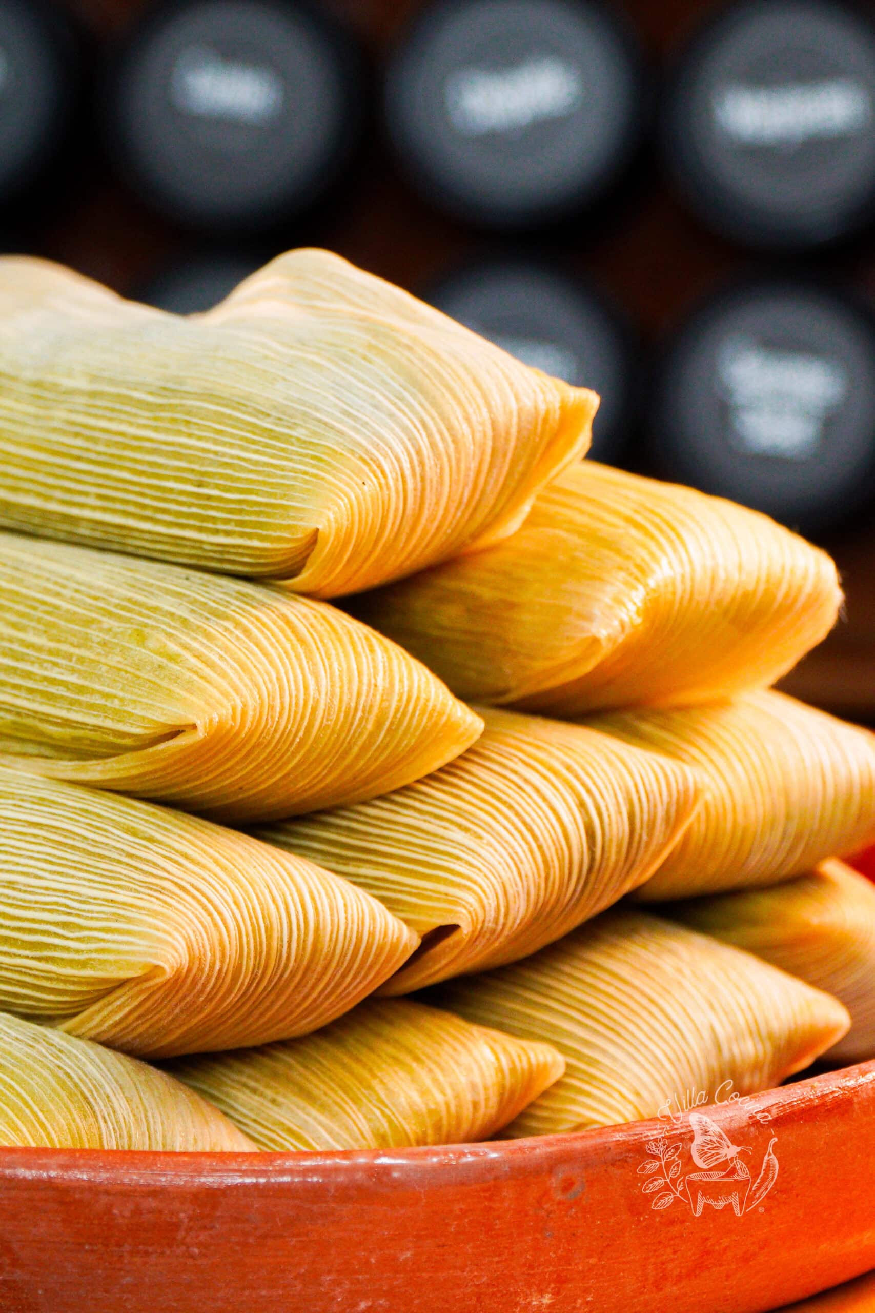 Tamales de Rajas con Queso