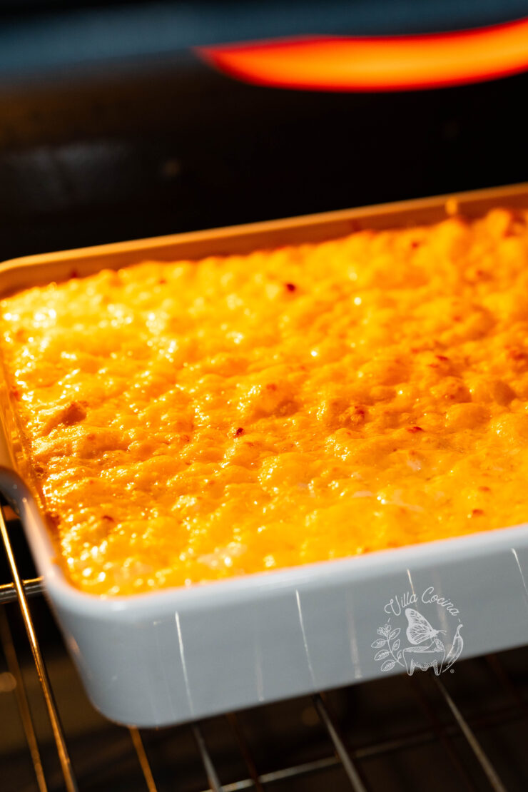 Baking Mac and Cheese