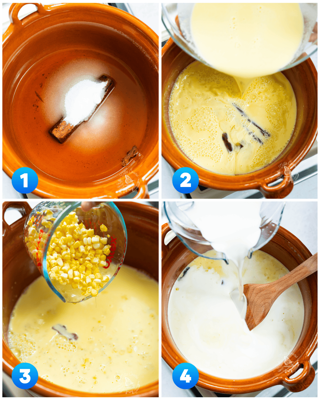 Cooking Atole de Elote
