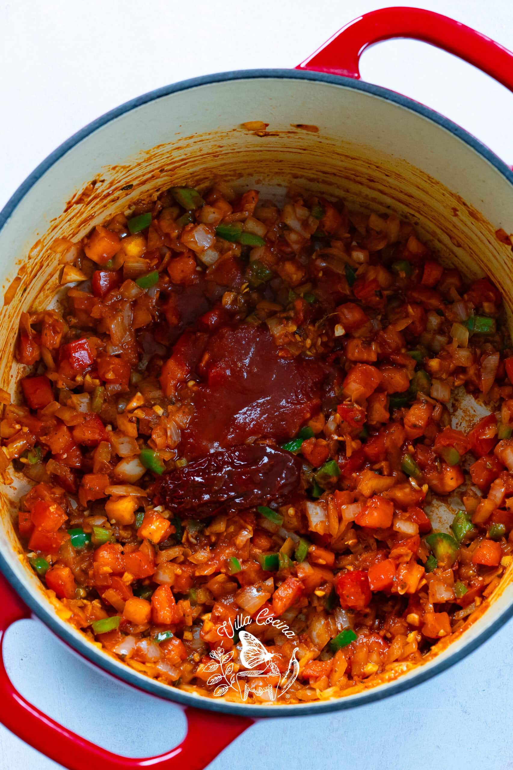 Cook the flavor base