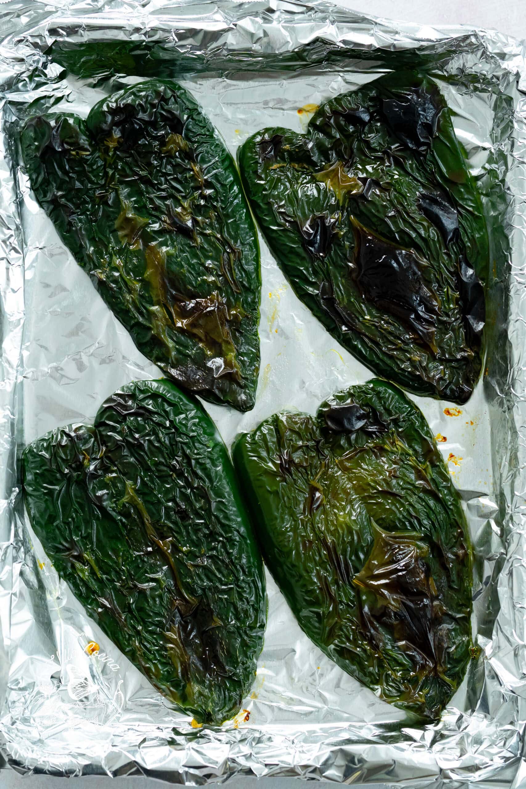 Roasted Poblanos