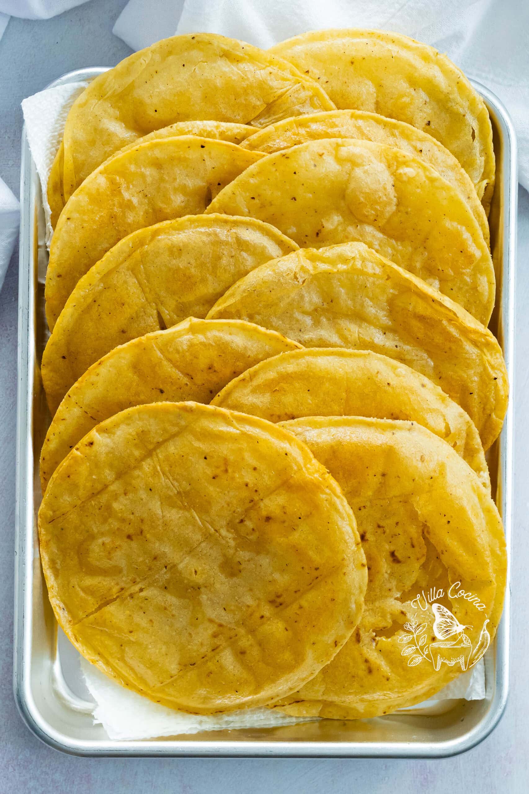 Fried Corn Tortillas