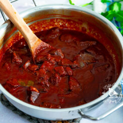 Pot of Chile Colorado