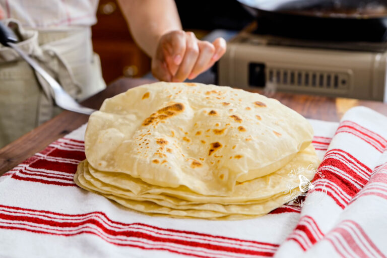 Finished tortillas