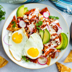 Chilaquiles Rojos